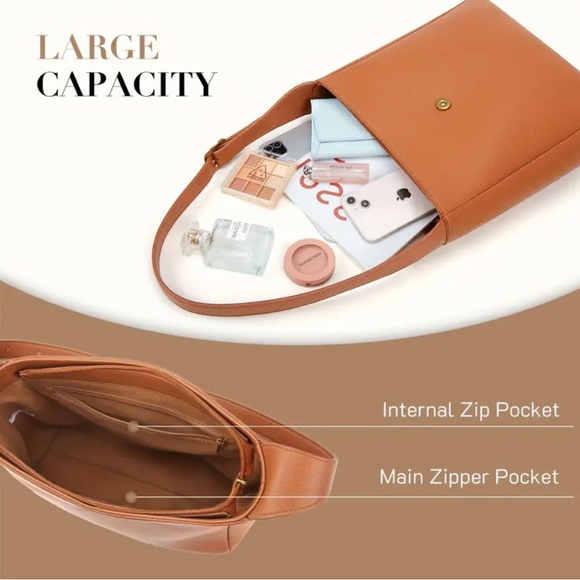 Tan Shoulder Bag - Picture 6 of 8